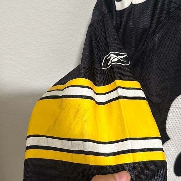 Reebok Mens Black Heath Miller Pittsburgh Steelers Jersey Size M - Picture 5 of 7